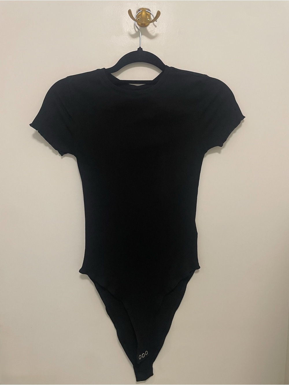 Black One-Piece Bodysuit
